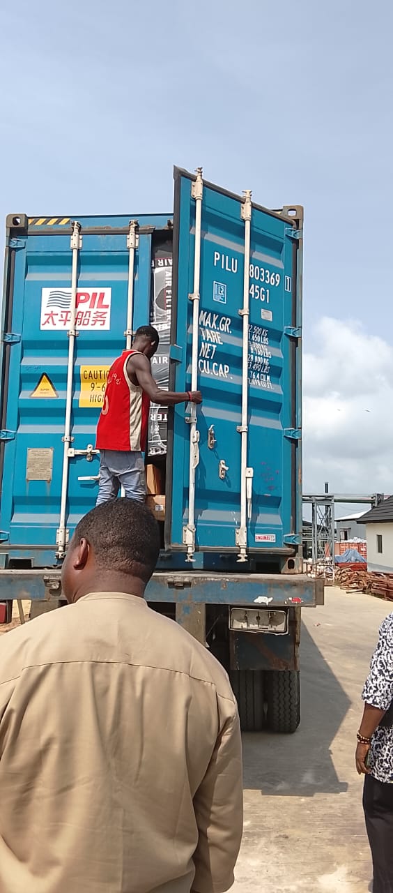 BRIGHTFLOW LOGISTICS DELIVERS TWO 40-FT CONTAINERS FROM CHINA TO CALABAR WITH SPEED AND PRECISION