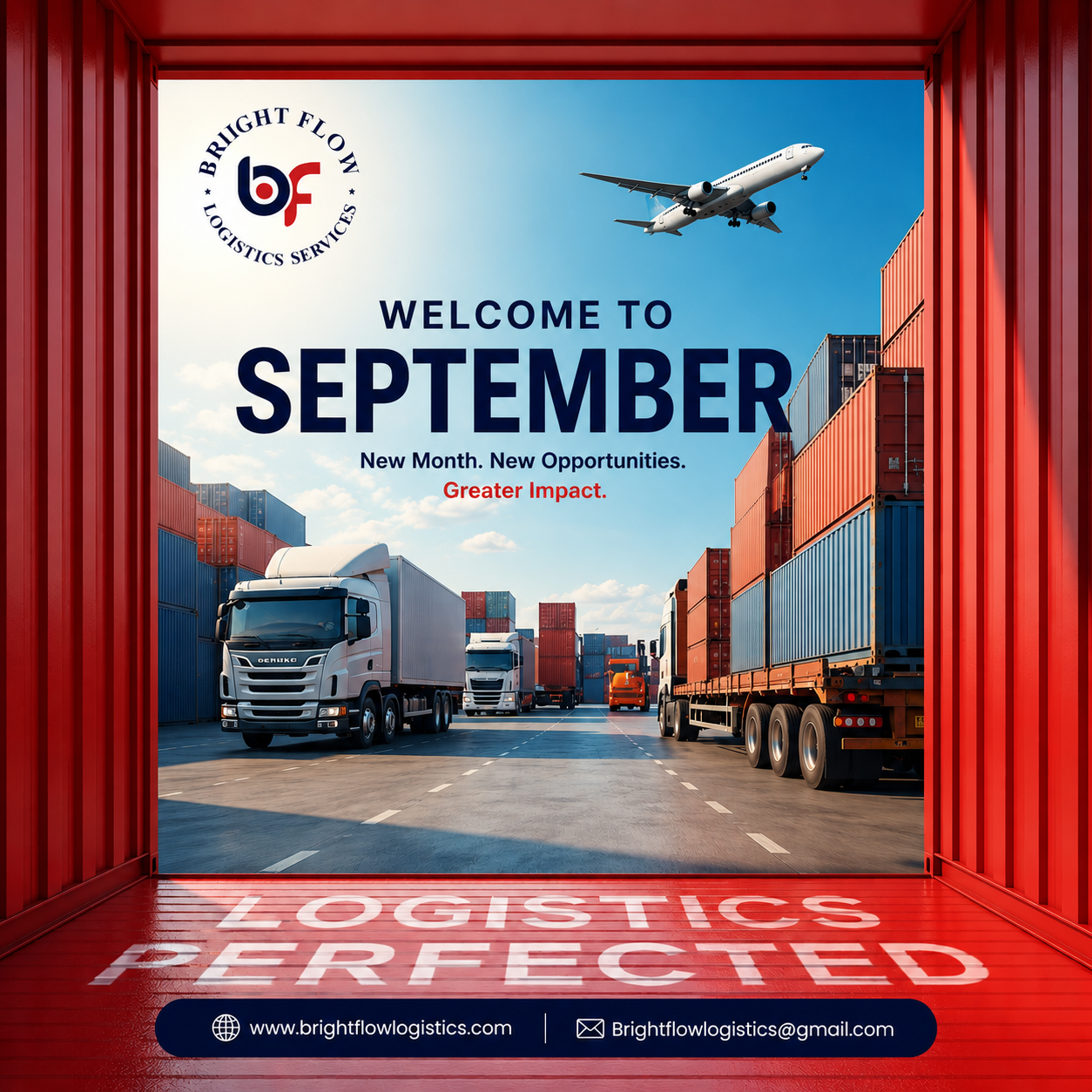 WELCOME TO SEPTEMBER: A MONTH TO REMEMBER FOR BRIGHT FLOW LOGISTICS