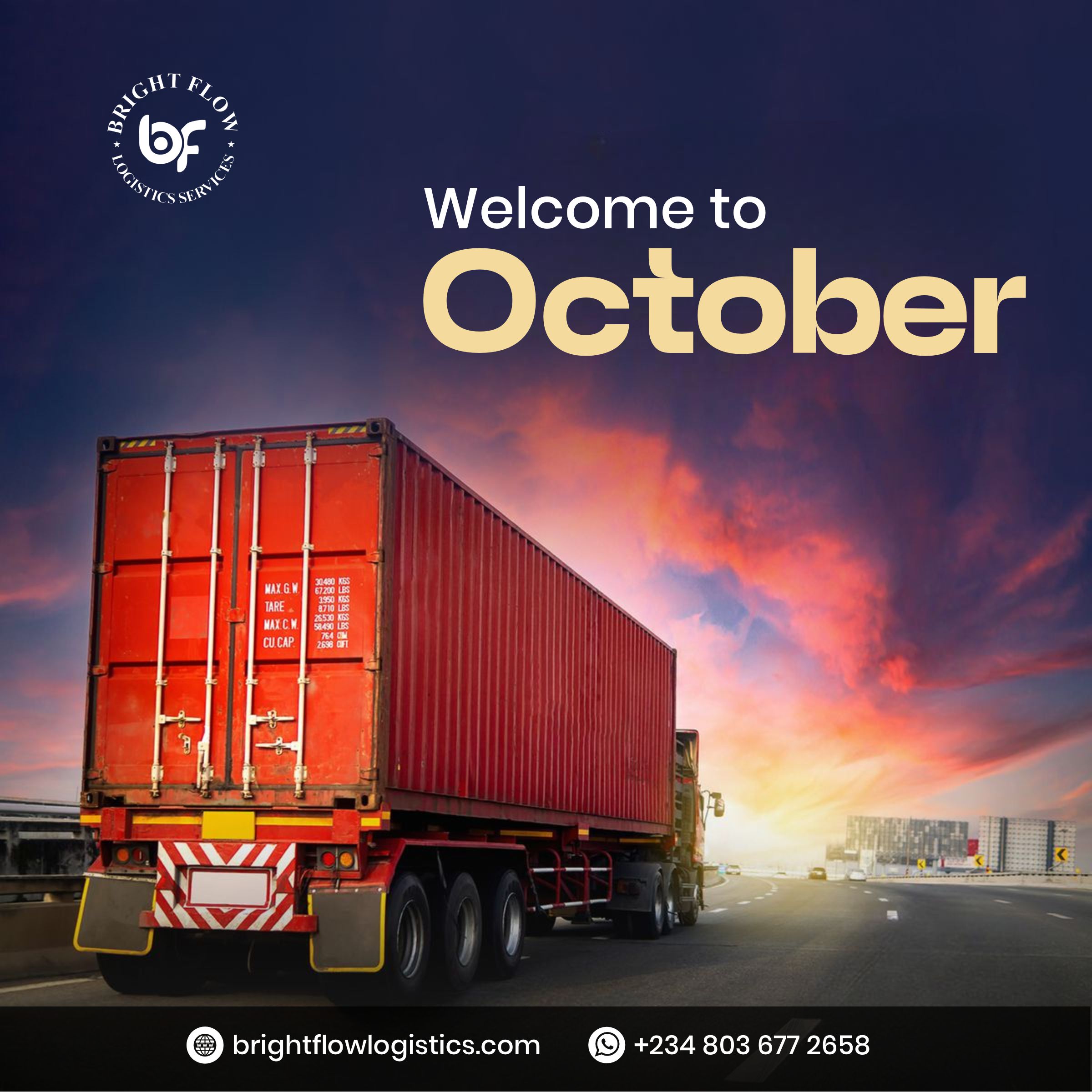 Stepping Into a New Month With Brightflow Logistics